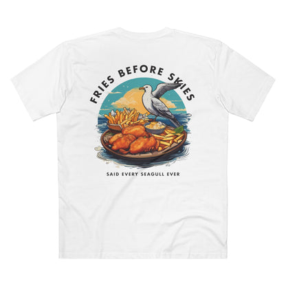 Fries Before Skies Adult Tee